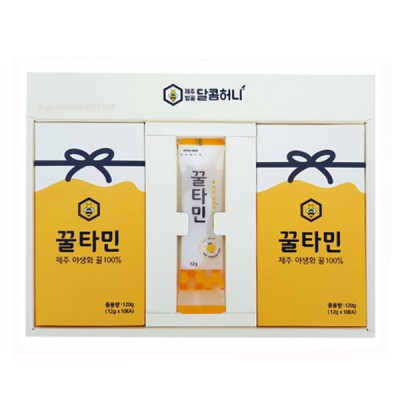 [꿀타민] 제주 야생활 천연 벌꿀 스틱 8호