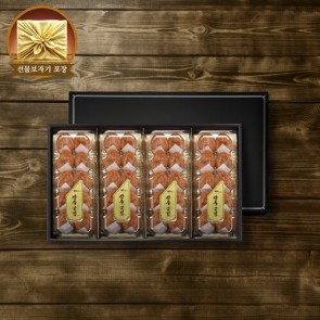 [더 기다림]  자연맛집 상주초당곶감 햇 반건시 프리미엄 4호 오리지널 선물세트 [40g~45g * 40개 1.8kg이내]